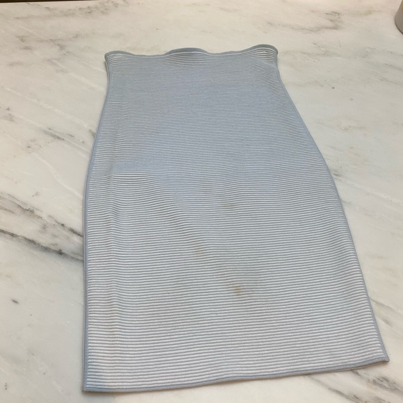 Alexander Wang Light Blue Bandage Skirt - Picture 5 of 10